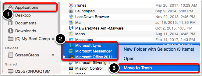 clicking on lync link in outlook 2016 for mac does not open lync 2011